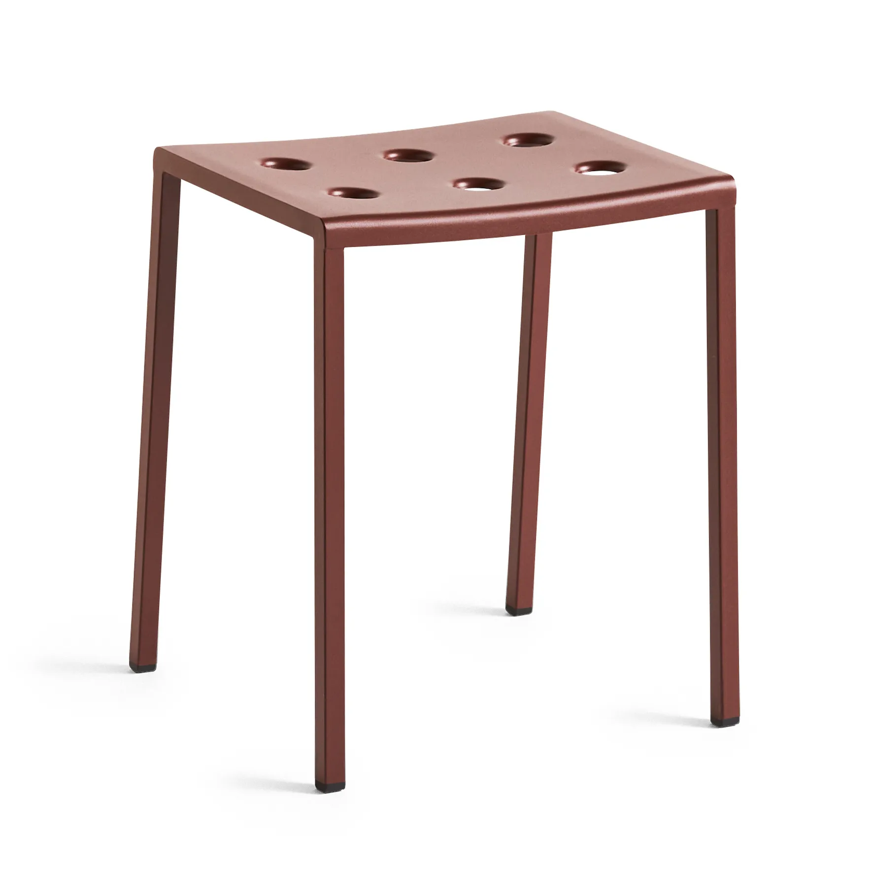 Balcony Hocker 46 cm, Iron red HAY