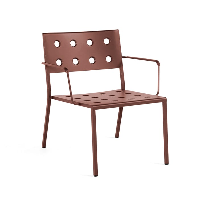 Balcony Lounge-Sessel - Iron red - HAY