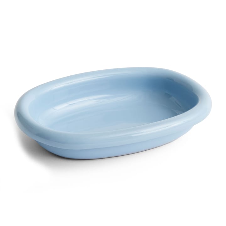 Barro ovales Serviertablett small 20x27,5 cm - Light blue - HAY