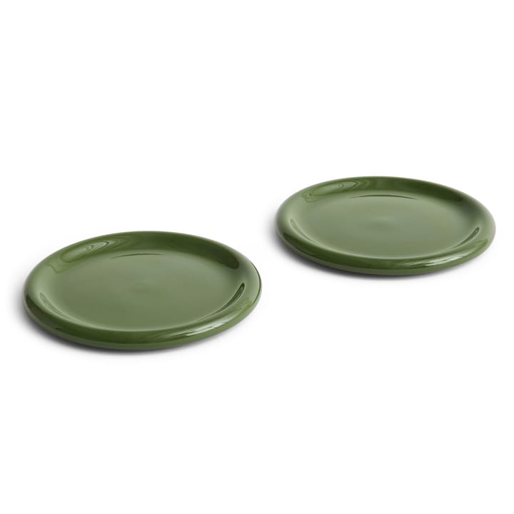 Barro Teller Ø24 cm 2er-Pack - Green - HAY