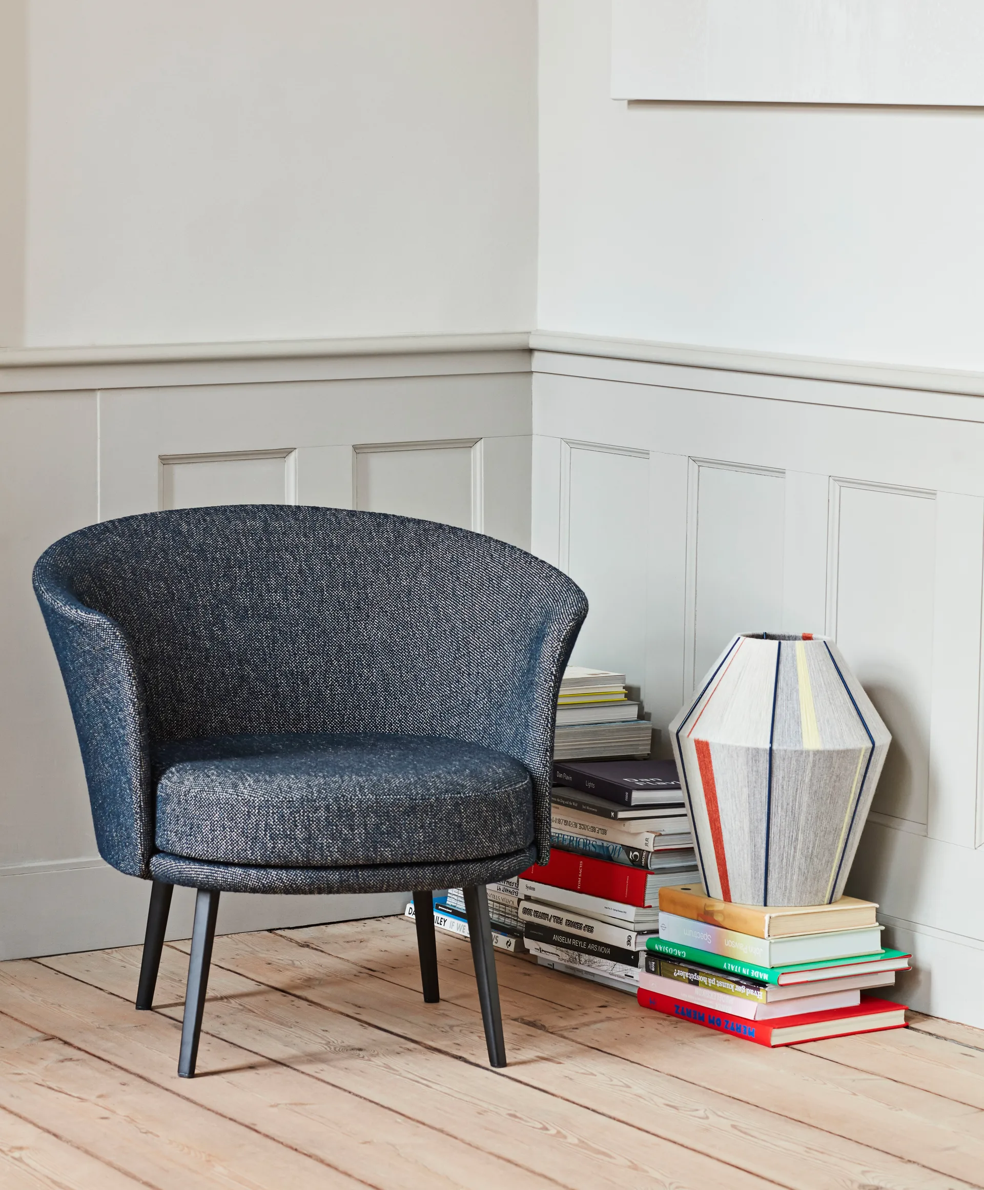 Bonbon Shade Lampenschirm Ø32cm, Grey melange HAY