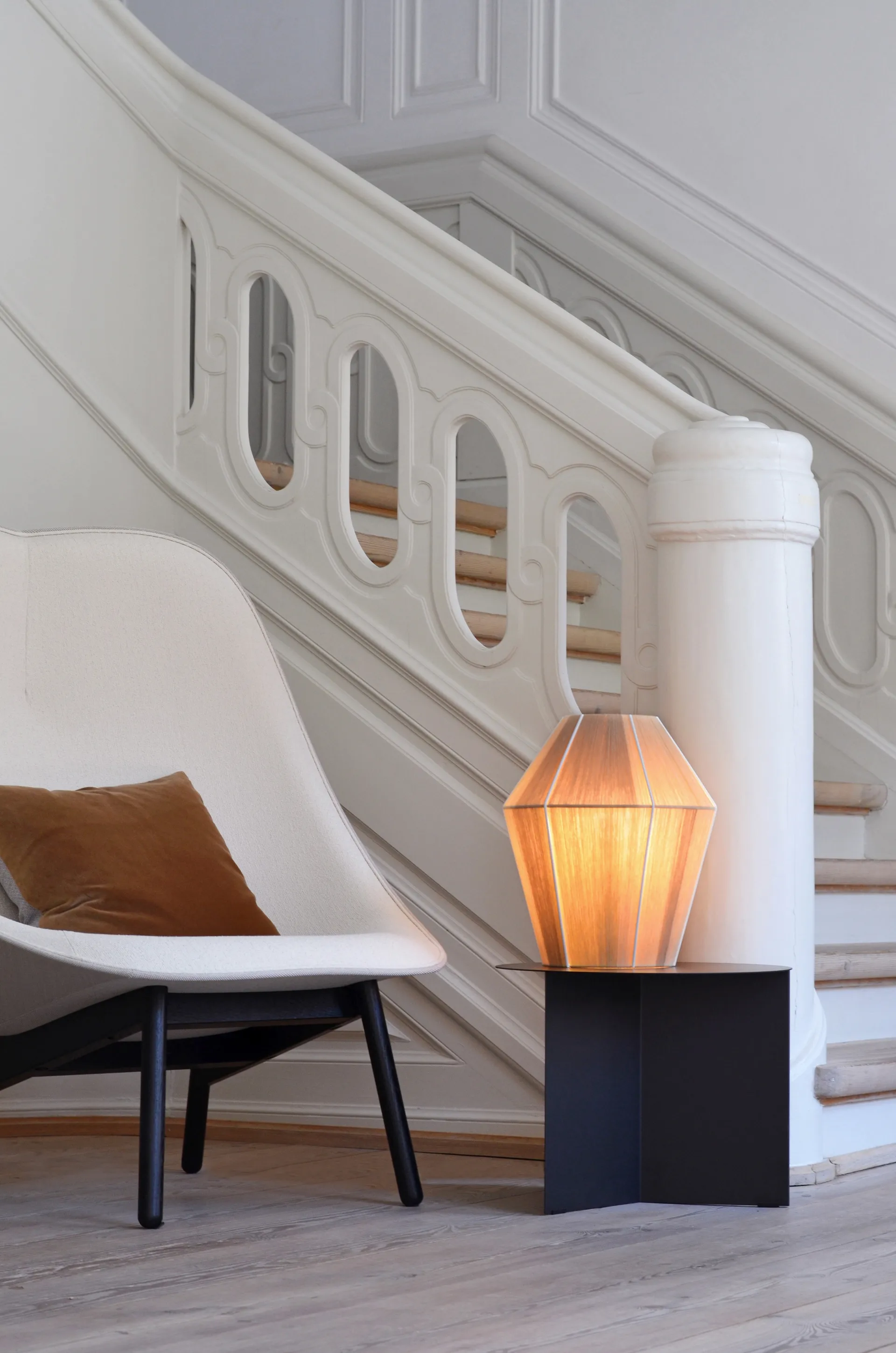 Bonbon Shade Lampenschirm Ø32cm, Yellow melange HAY