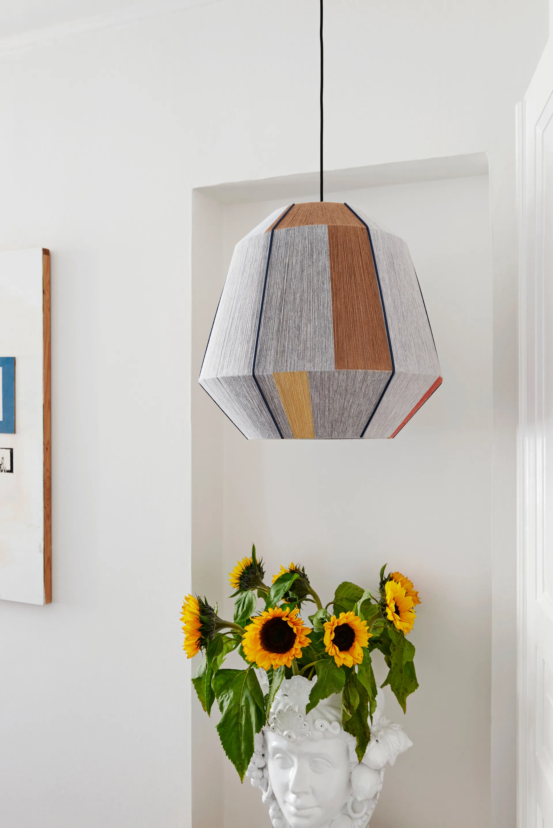 Bonbon Shade Lampenschirm Ø50cm, Earth tones HAY