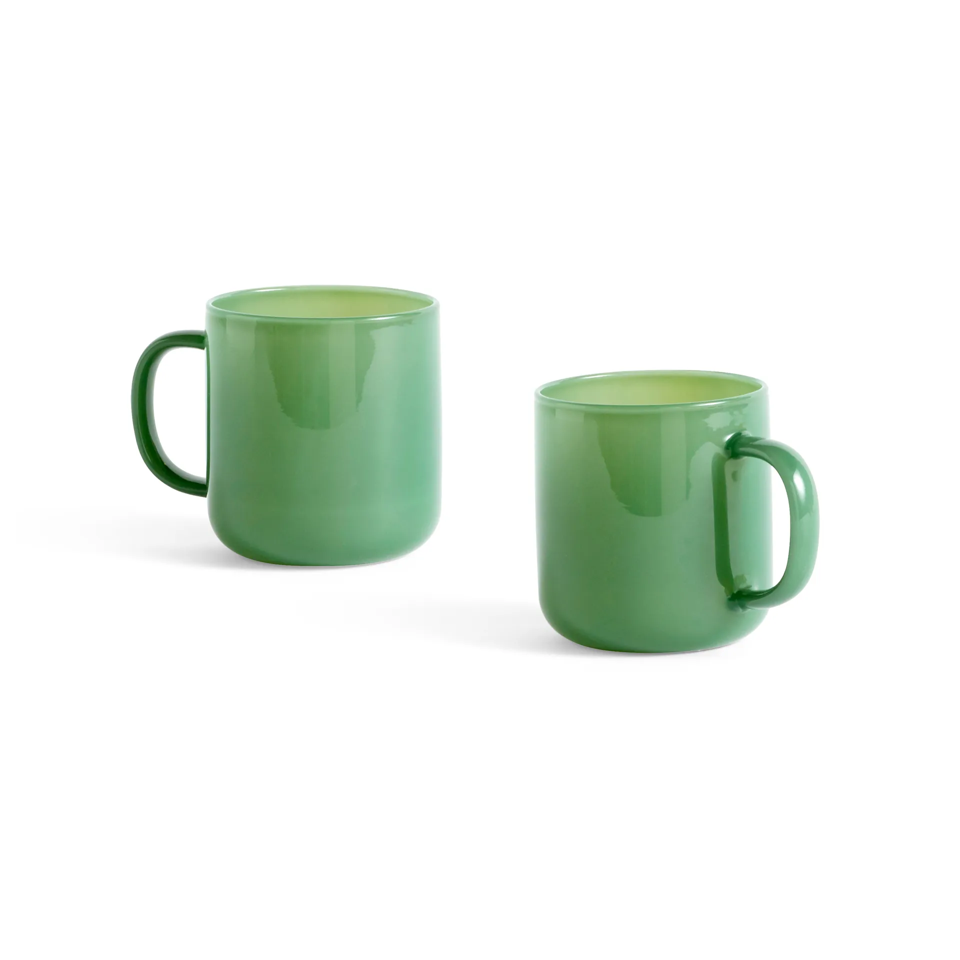 Borosilicate Tasse 30cl 2er Pack, Jade green HAY