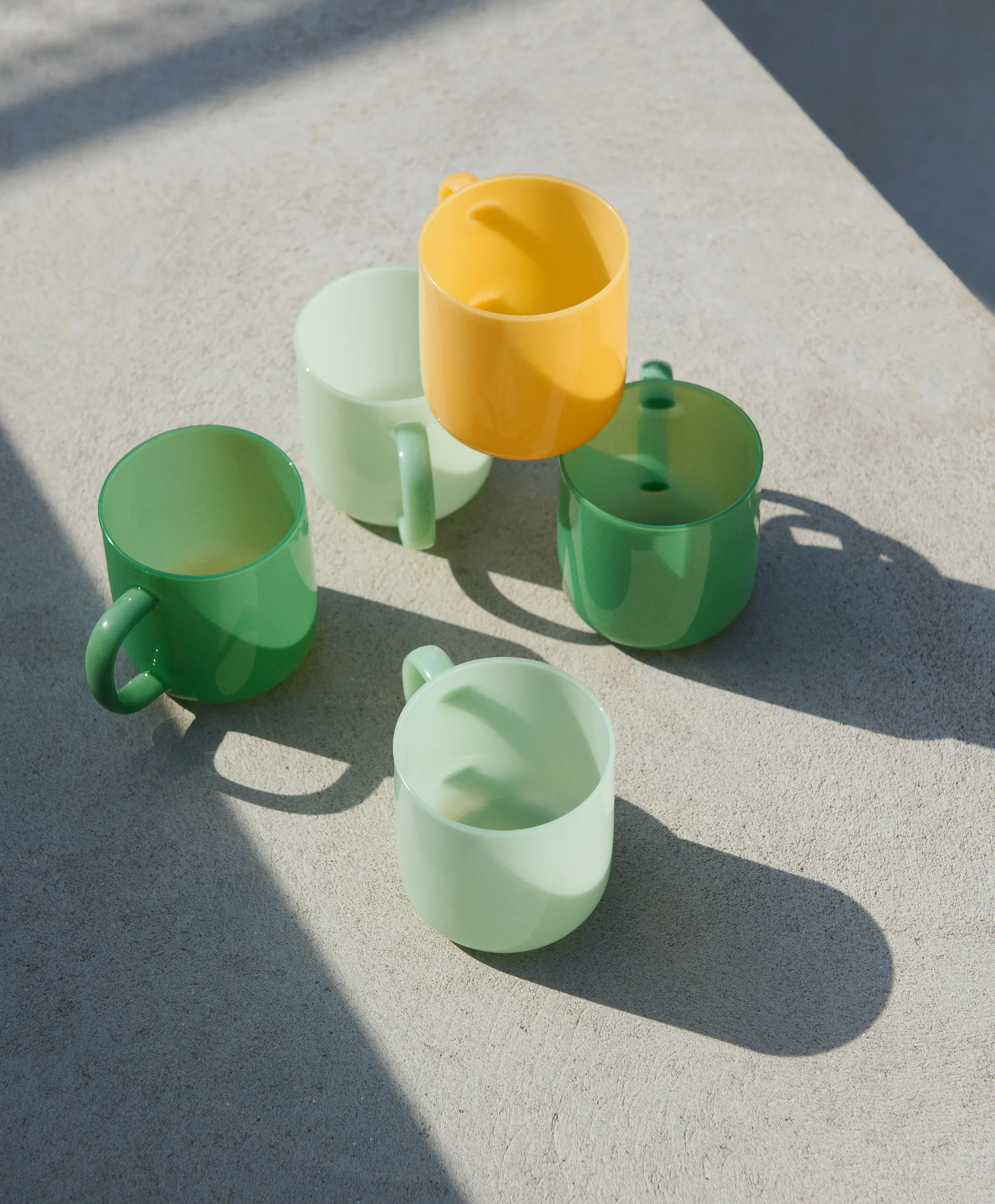 Borosilicate Tasse 30cl 2er Pack, Jade green HAY