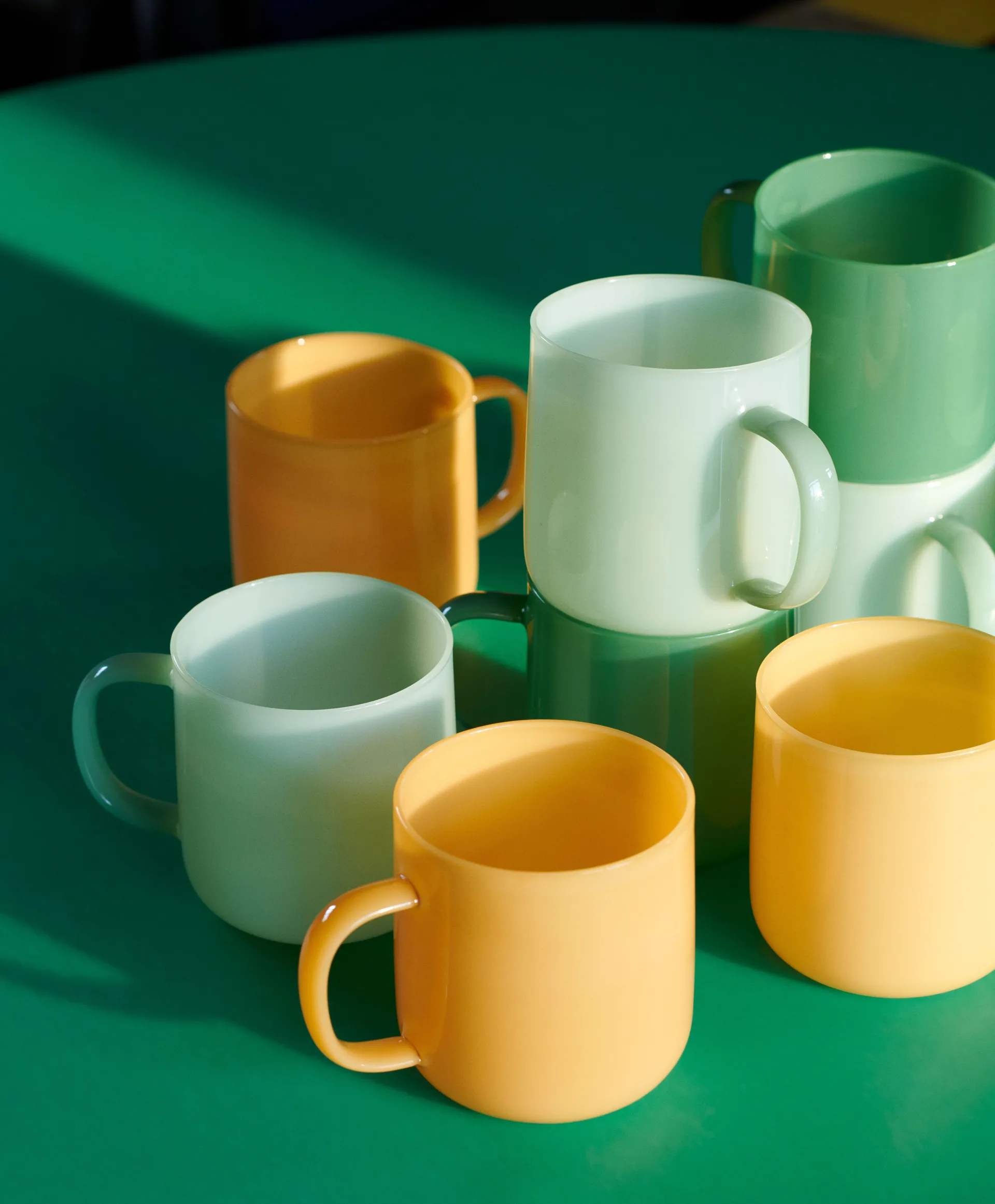 Borosilicate Tasse 30cl 2er Pack, Jade green HAY