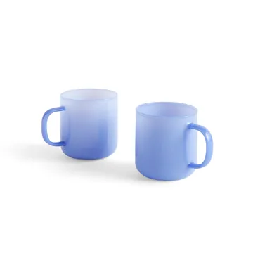Borosilicate Tasse 30cl 2er Pack - Jade light blue - HAY