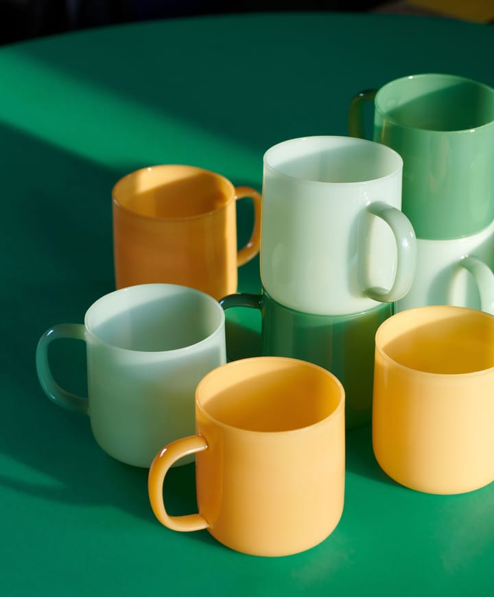 Borosilicate Tasse 30cl 2er Pack, Jade light green HAY