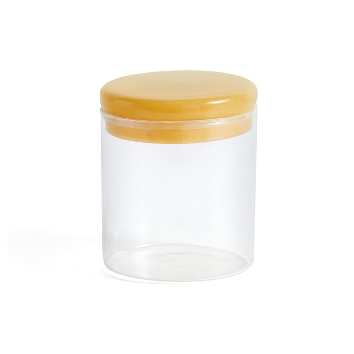 Borosilicate Verwahrungsdose Glas M 60cl, Klar HAY
