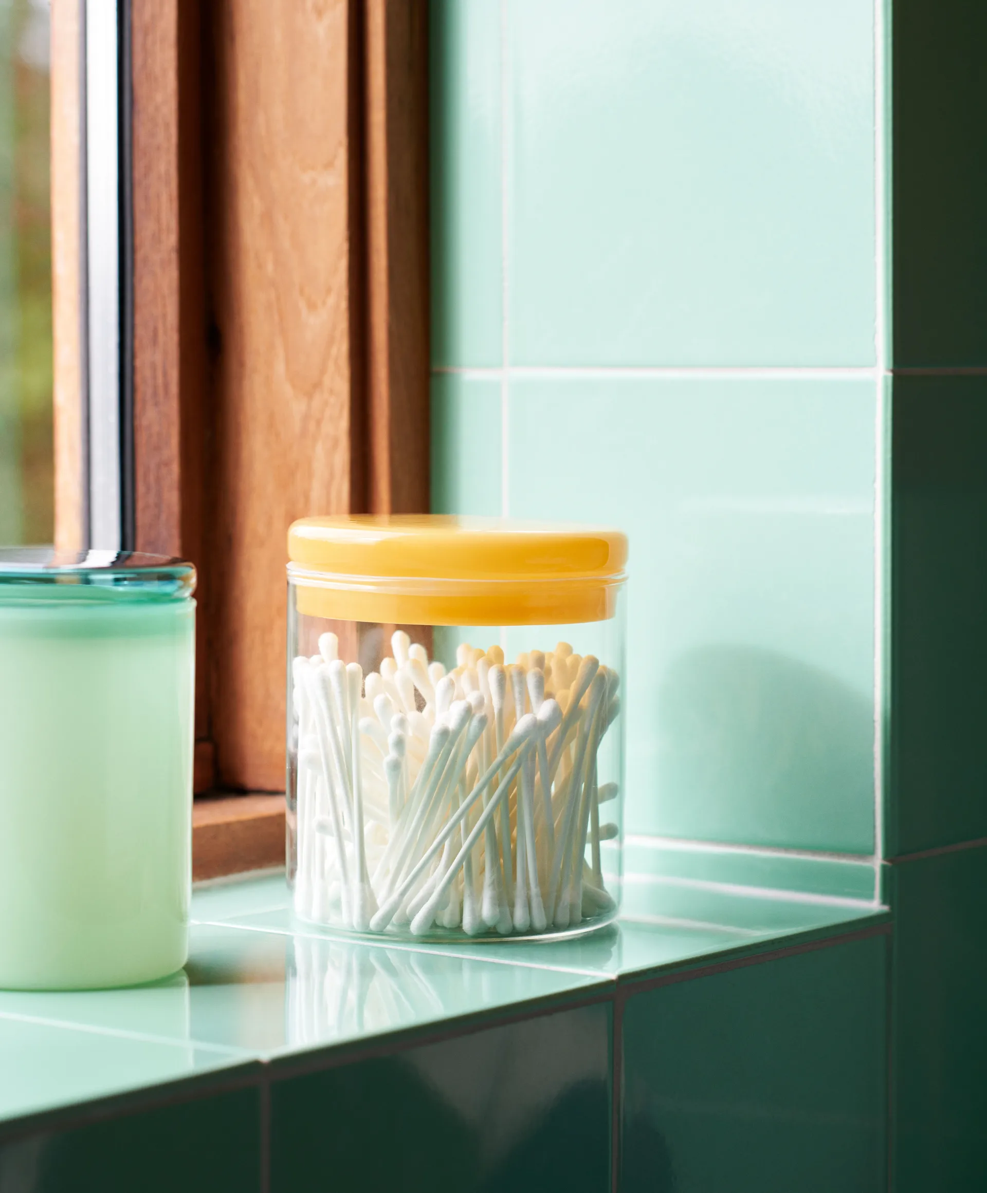 Borosilicate Verwahrungsdose Glas M 60cl, Klar HAY