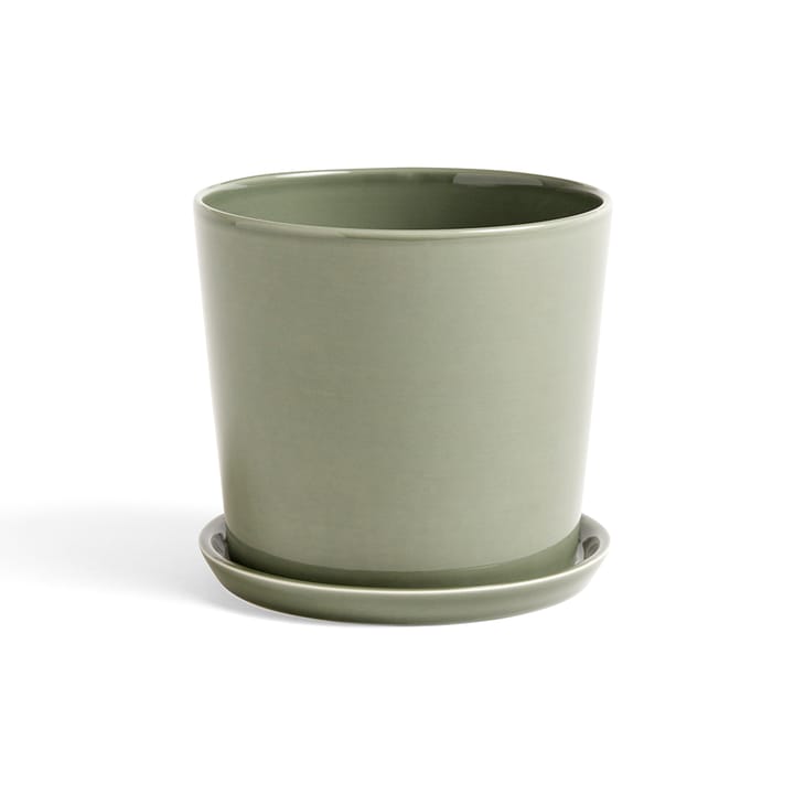 Botanical Family Blumentopf - Dusty green, large, Ø18 cm - HAY