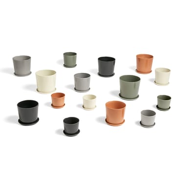 Botanical Family Blumentopf - Dusty green, xl, ø22 cm - HAY