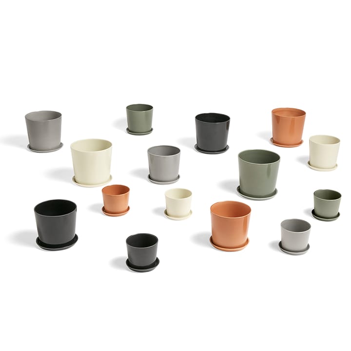 Botanical Family Blumentopf, Dusty green, xl, ø22 cm HAY