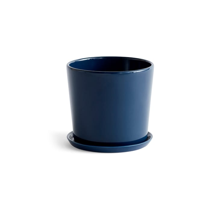 Botanical Family Blumentopf L Ø18cm - Dark blue - HAY