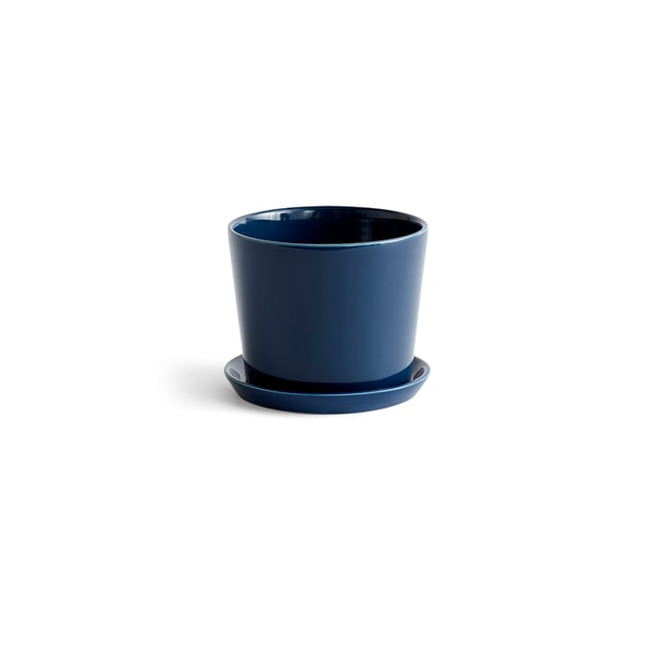 Botanical Family Blumentopf M Ø13,5cm, Dark blue HAY
