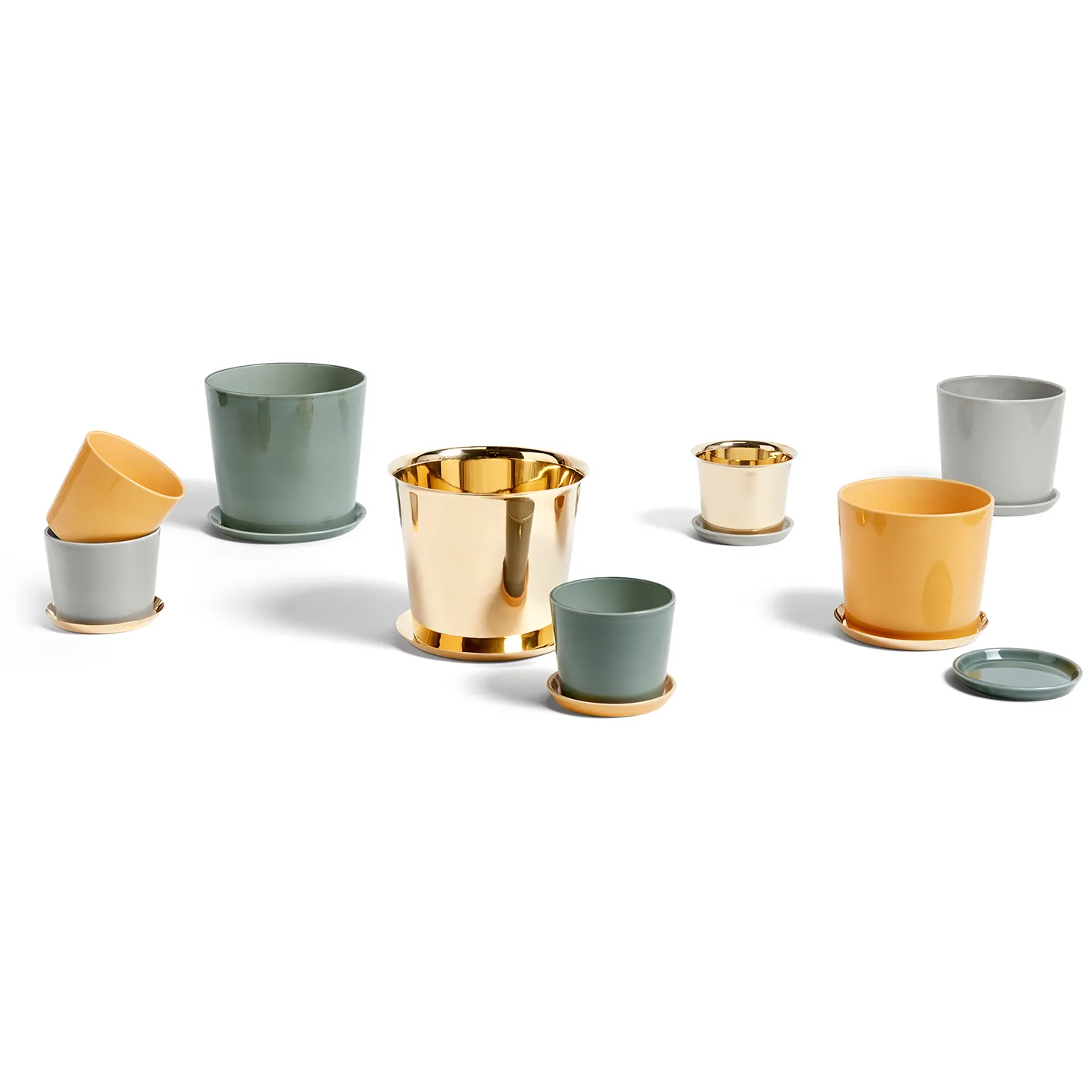 Botanical Family Blumentopf XL Ø22cm, Dusty green HAY