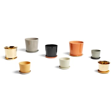 Botanical Family Teller für Blumentopf M - Off white - HAY