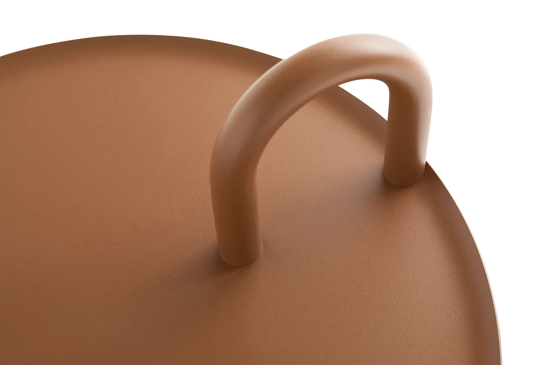 Bowler Beistelltisch, Pale brown-granite HAY