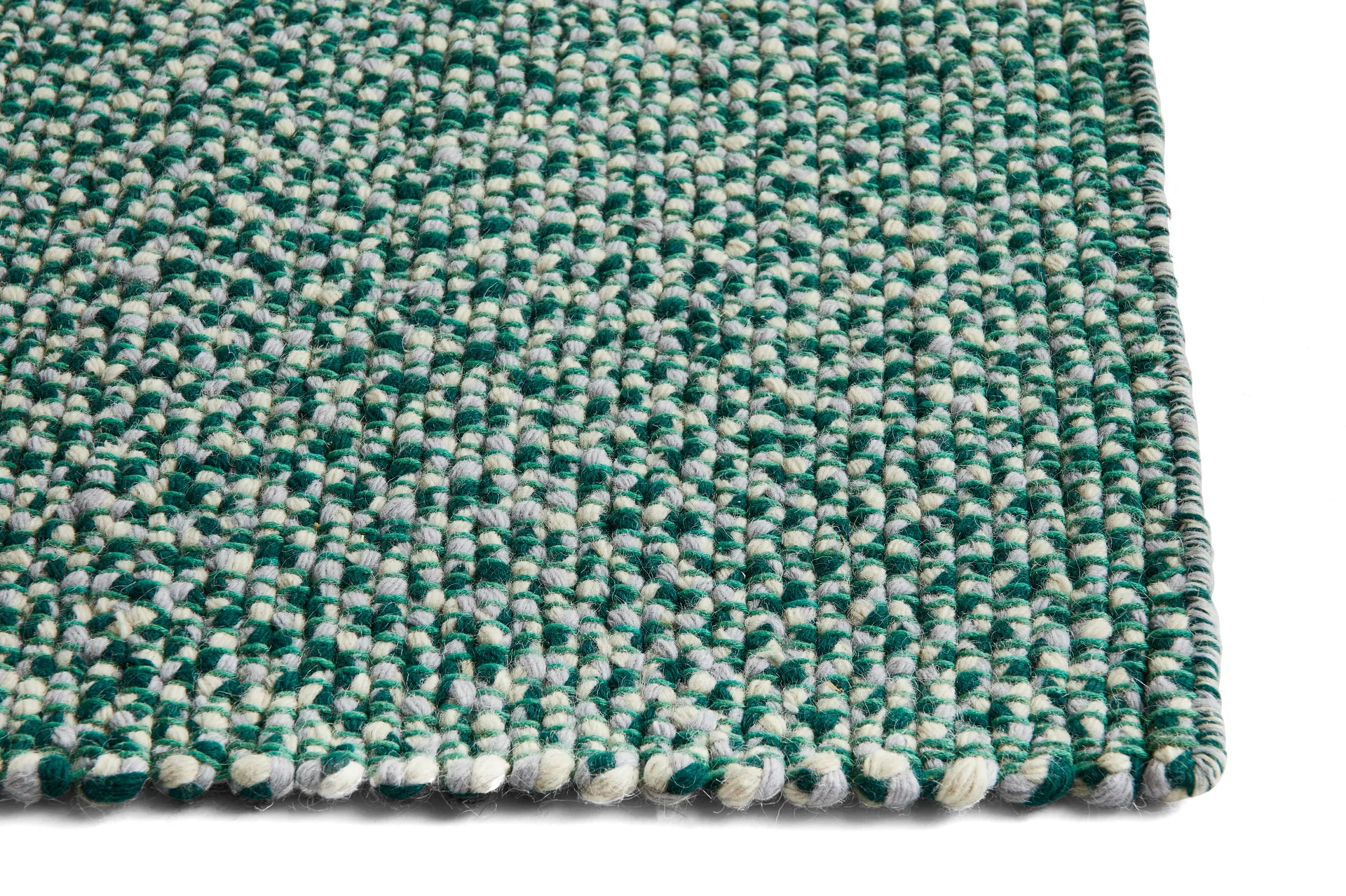 Braided Teppich 170 x 240cm, Green HAY