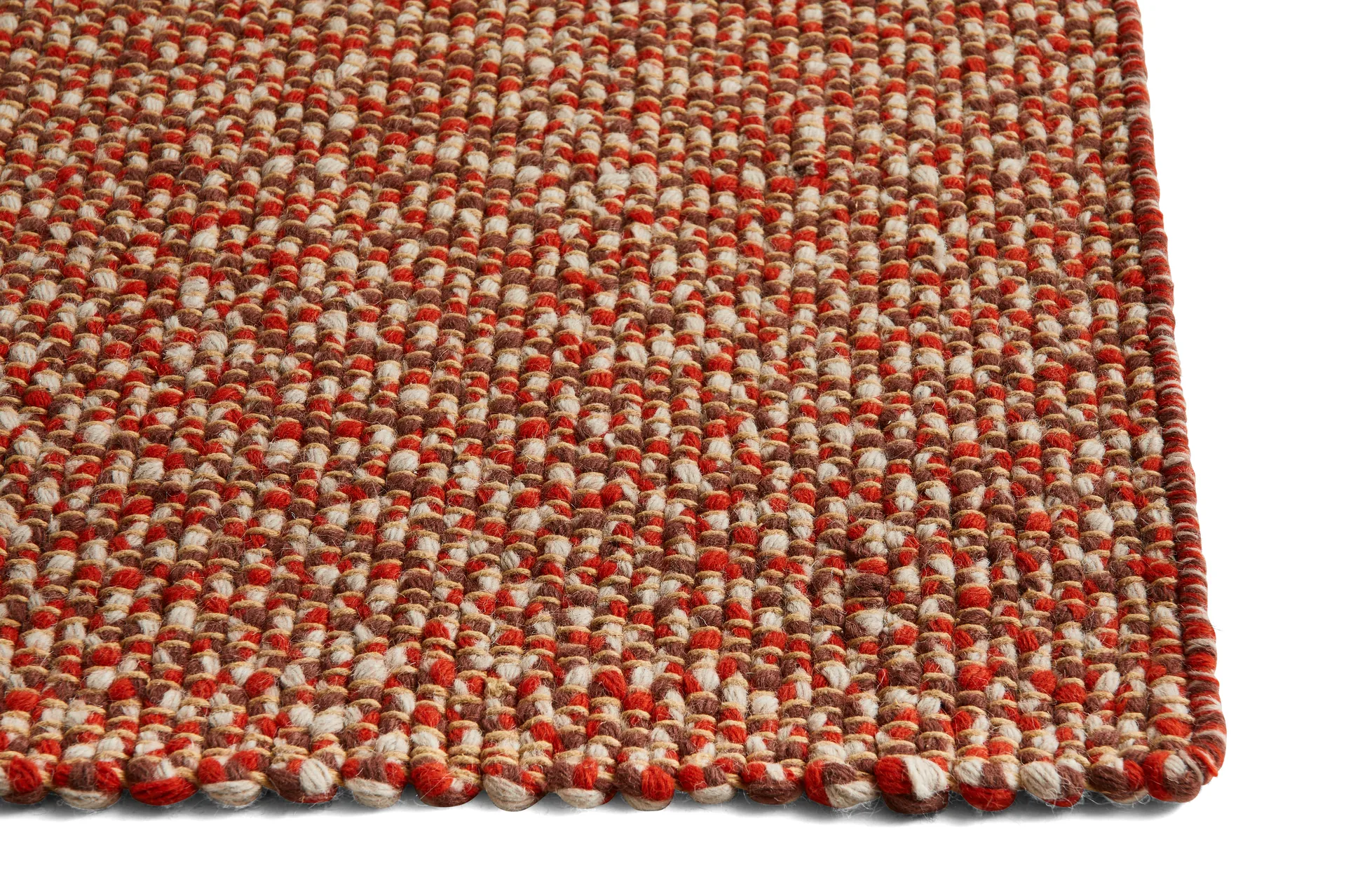 Braided Teppich 200 x 300cm, Red HAY