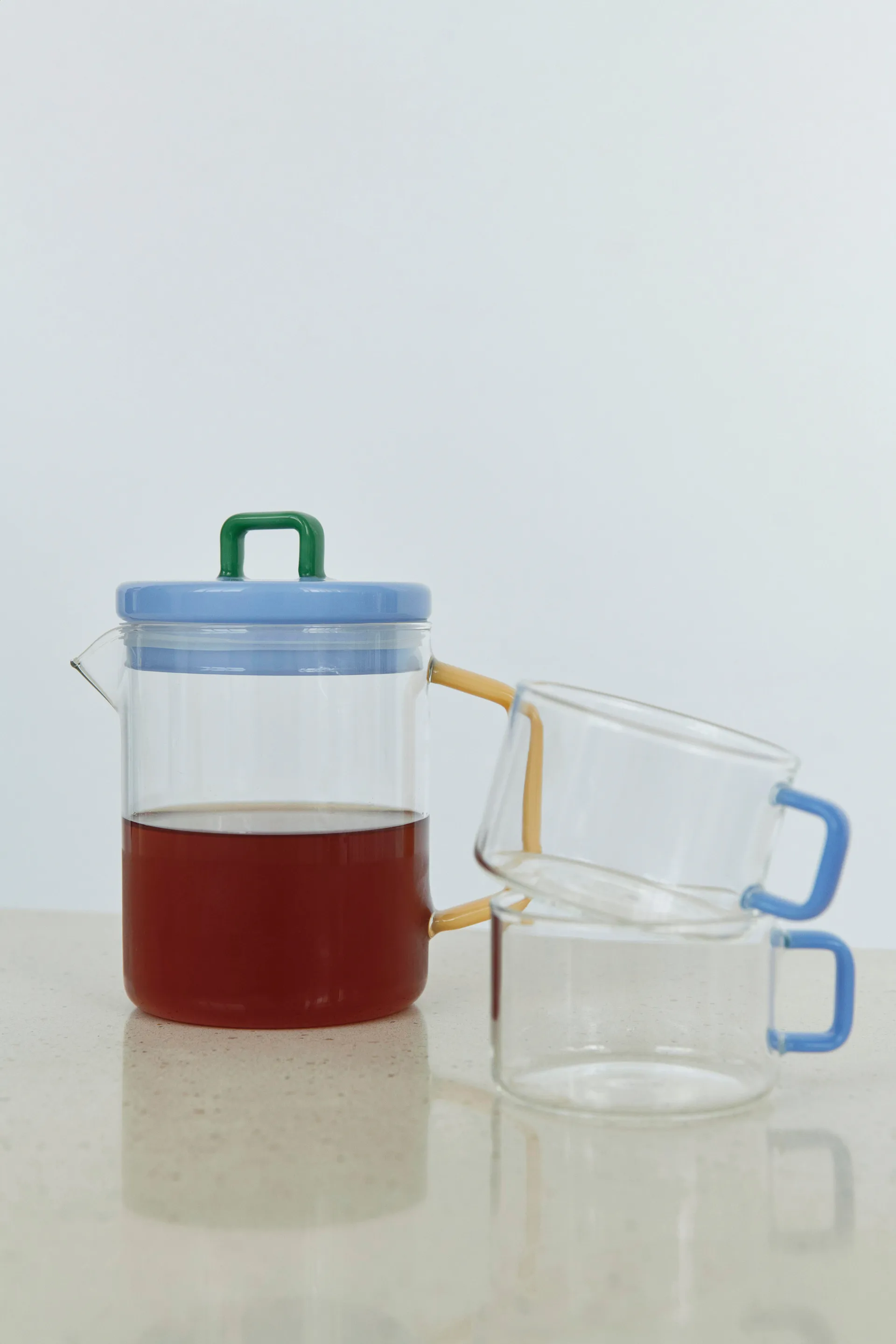 Brew Cup Tasse 2er-Pack, Jade Light Blue HAY