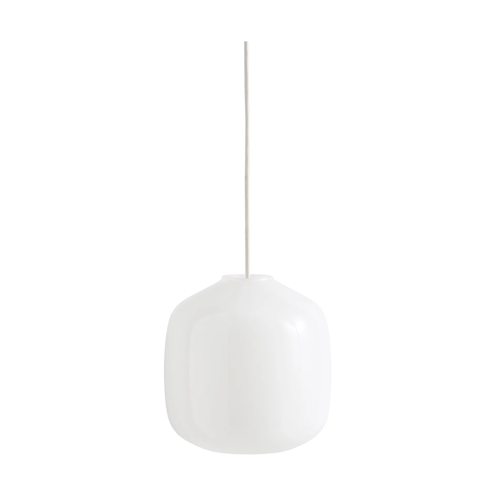 Buoy Pendelleuchte Ø20 cm, Opal glass-clay white HAY