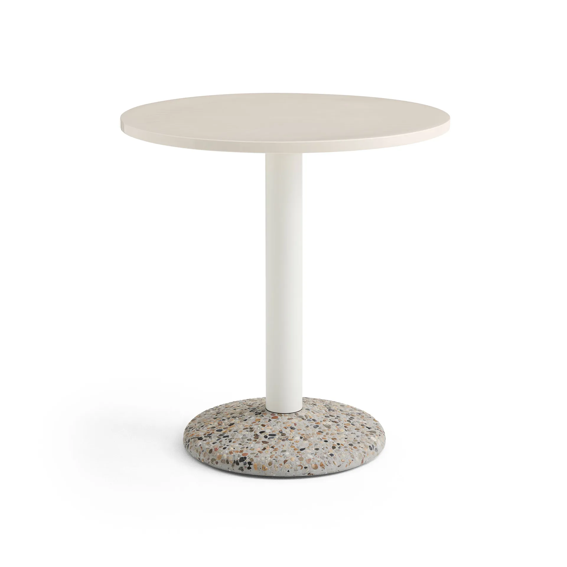 Ceramic Table Tisch Ø70 cm, Warm white HAY