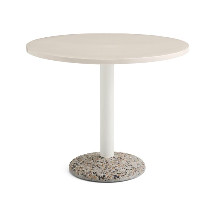 Ceramic Table Tisch �Ø90 cm - Warm white - HAY