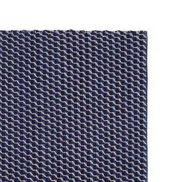 Channel Teppich - Blau-weiß 50 x 80cm - HAY