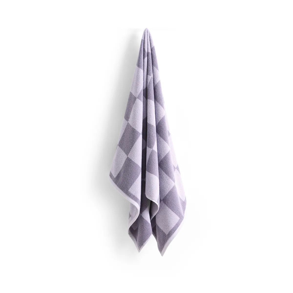 HAY Check Badehandtuch 70 x 136 cm Lavender