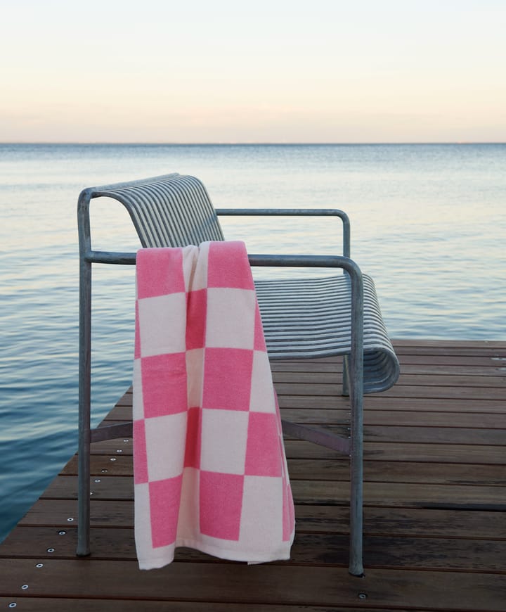 Check Badehandtuch 70 x 136 cm, Pink HAY