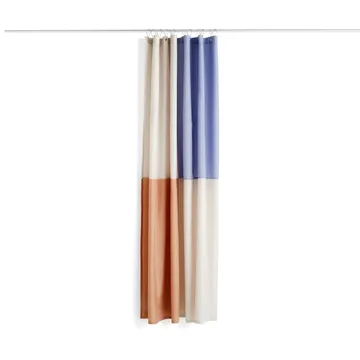 Check Duschvorhang 180×200 cm - Blue - HAY