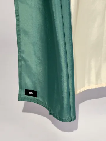 Check Duschvorhang 180×200 cm - Green - HAY