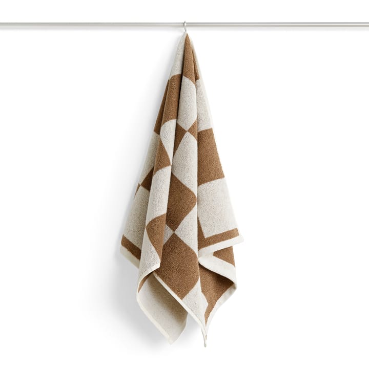 Check Handtuch 50 x 100cm, Cappuccino HAY