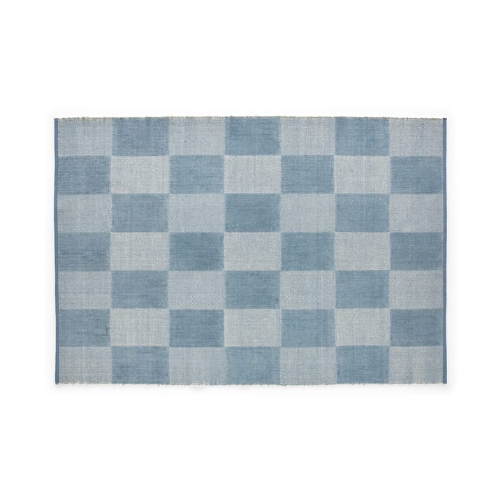 Check Teppich S - Light blue 140 x 200cm - HAY