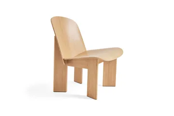 Chisel Lounge Chair - Lackierte Eiche - HAY