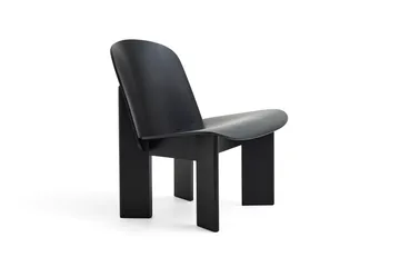 Chisel Lounge Chair - Schwarz lackierte Eiche - HAY
