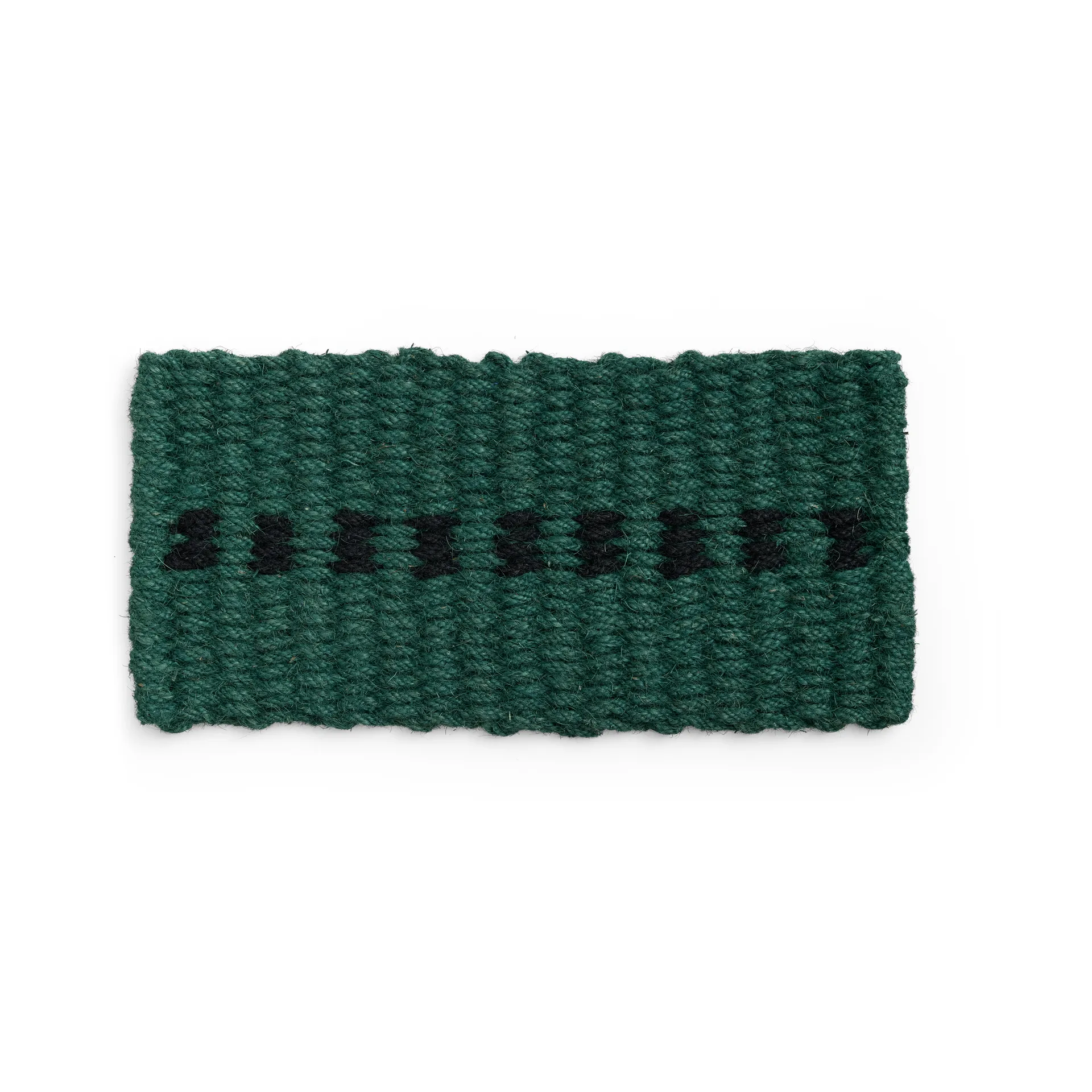 Coco Dot Fußabstreifer, Dark green-black HAY