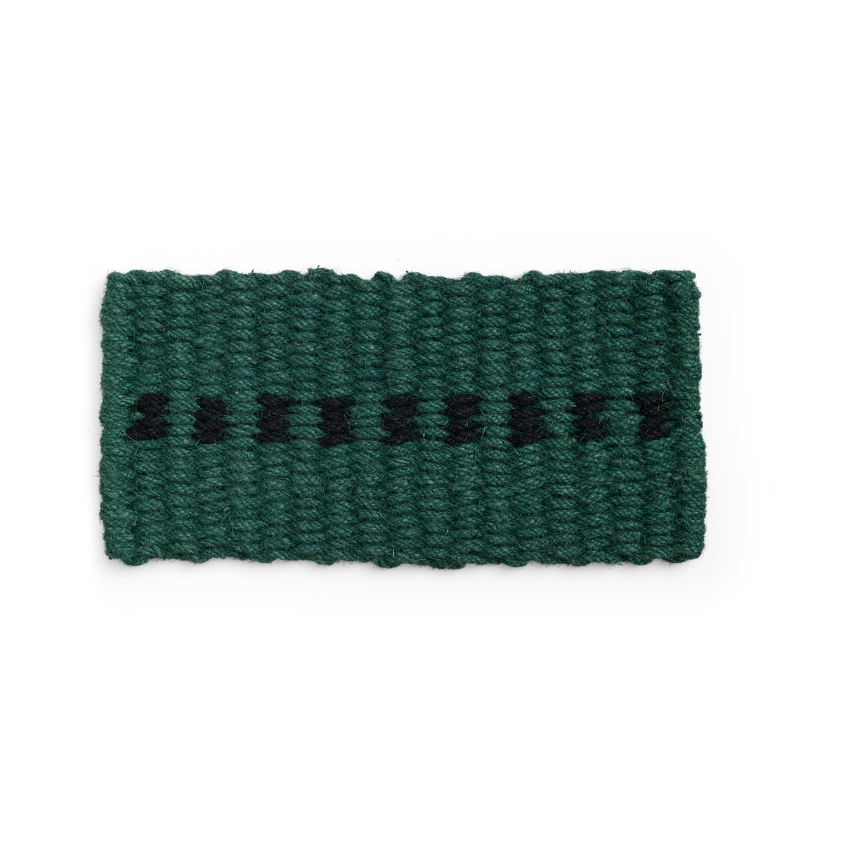 HAY Coco Dot Fußabstreifer Dark green-black