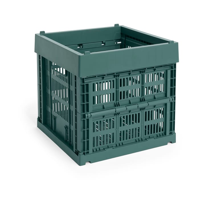 Colour Crate Cube 29,5x29,5 cm - Dark green - HAY