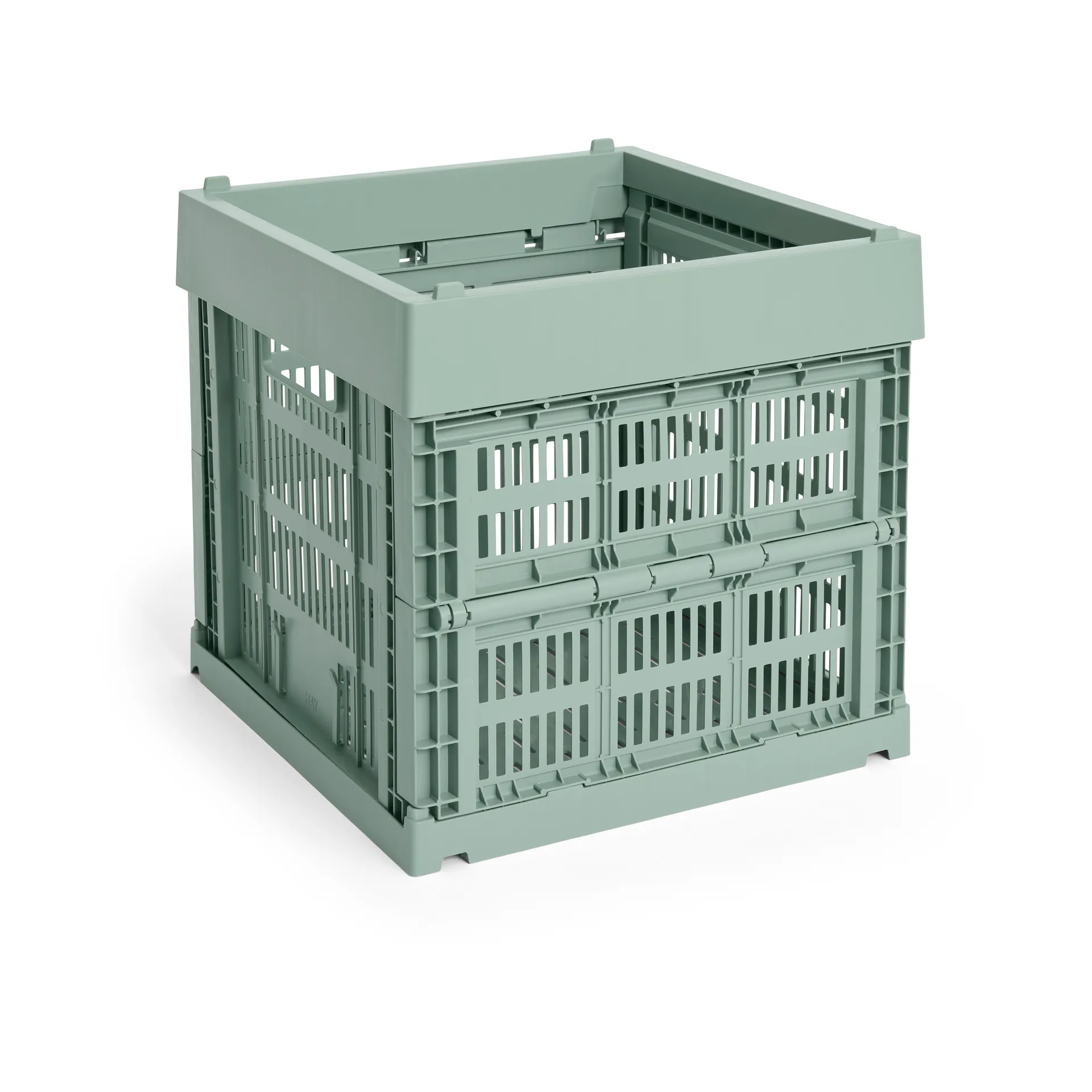 Colour Crate Cube 29,5x29,5 cm, Sage green HAY