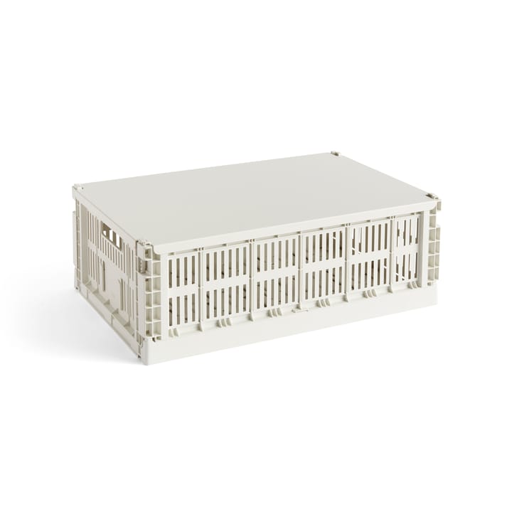 Colour Crate Deckel large - Off-white - HAY