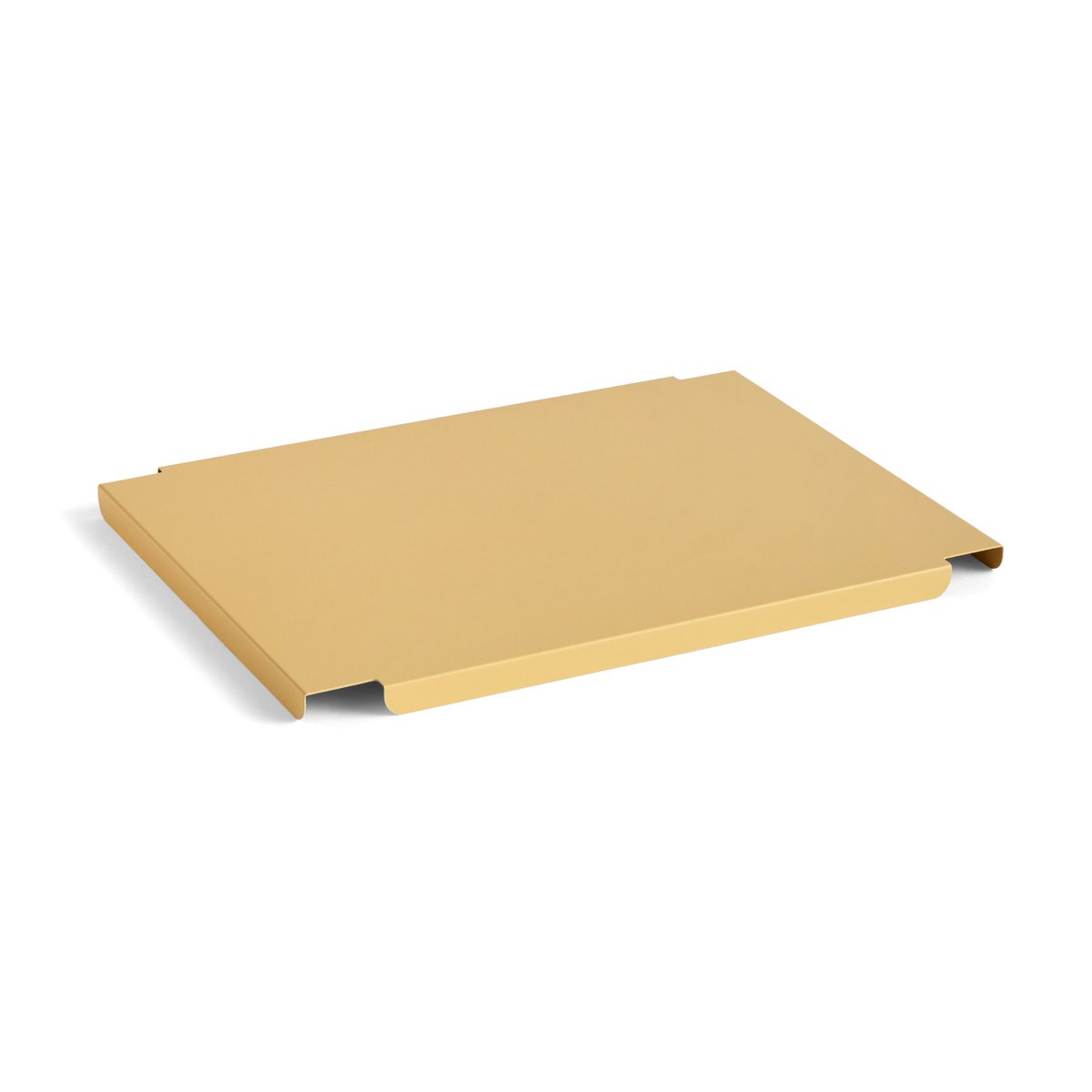 HAY Colour Crate Deckel medium Golden yellow | Skandinavisches Design | Aufbewahrungskörbe | Gelb