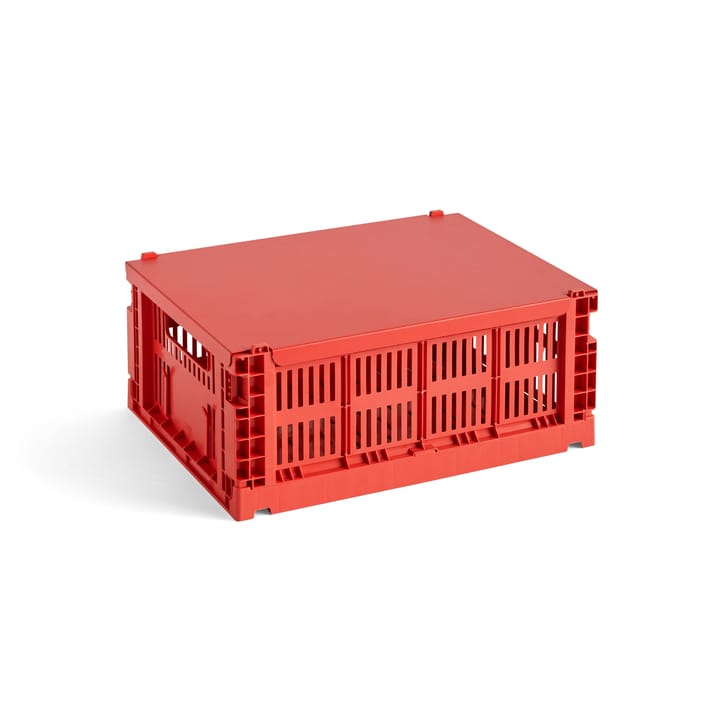 Colour Crate Deckel medium - Red - HAY