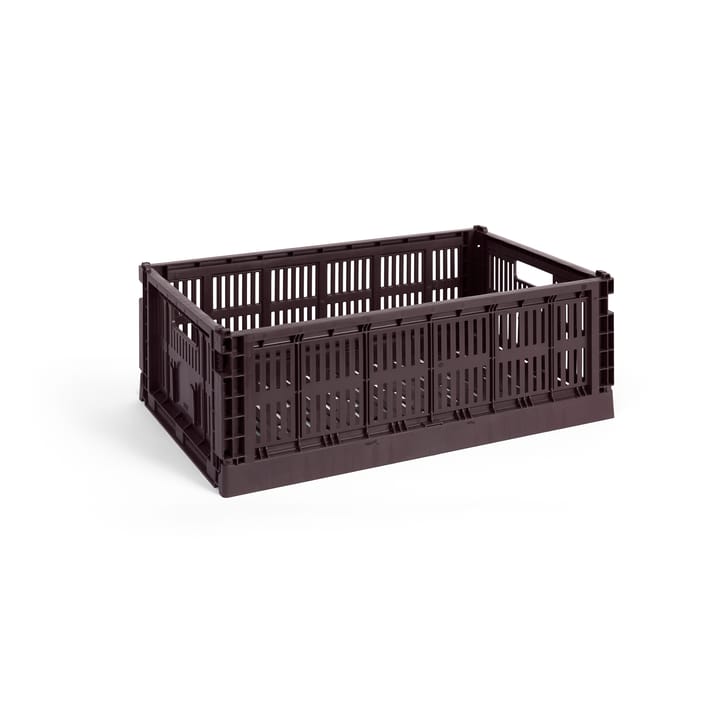 Colour Crate L 34,5 x 53cm - Bordeaux - HAY