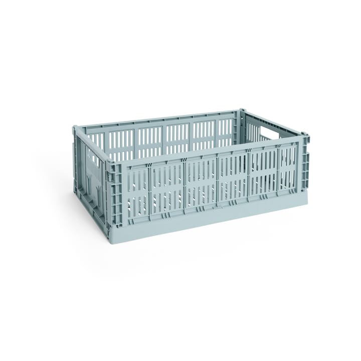Colour Crate L 34,5 x 53cm - Dusty blue - HAY