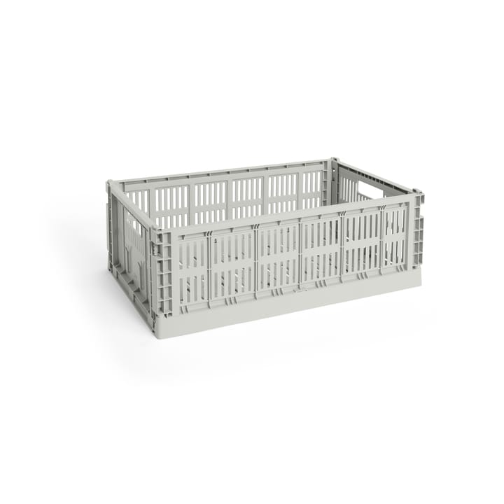 Colour Crate L 34,5 x 53cm - Grey - HAY