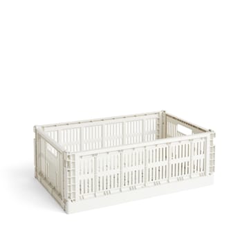 Colour Crate L 34,5 x 53cm - Off-white - HAY