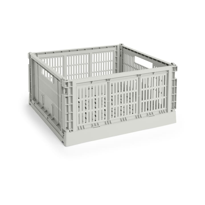 Colour Crate L Quadrat 42x42 cm - Grey - HAY