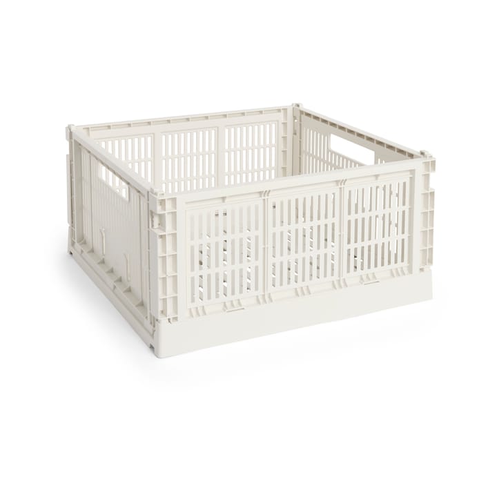 Colour Crate L Quadrat 42x42 cm - Off white - HAY